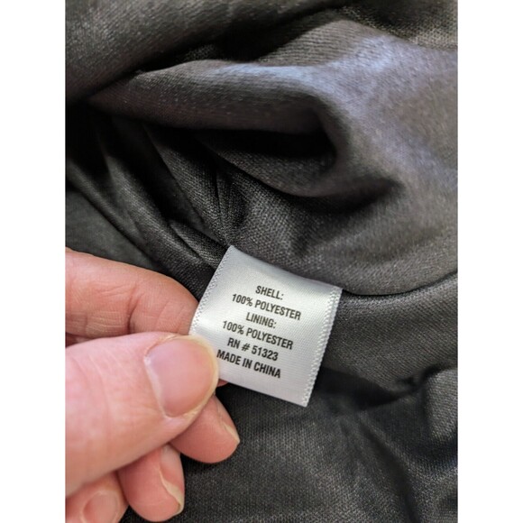 CeCe Black Sequin Feather Fringe Cocktail Top Long Sleeve Women's Small NWT $89 - Picture 10 of 11